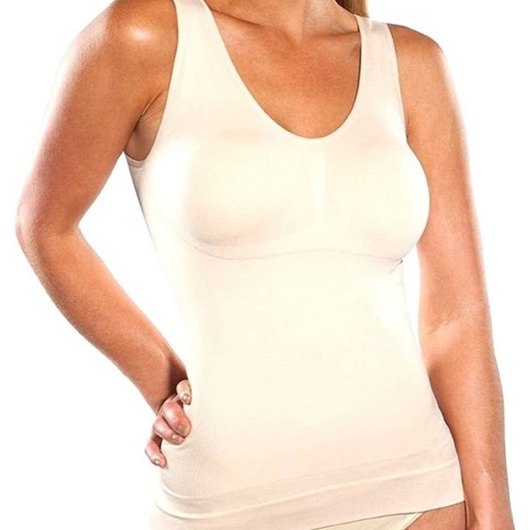 21.) NWT / Genie / Cami Shaper / Tank / Available in Black, white and nude - Picture 3 of 16